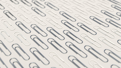 Pattern from paper clips
