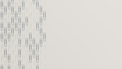 Pattern from paper clips