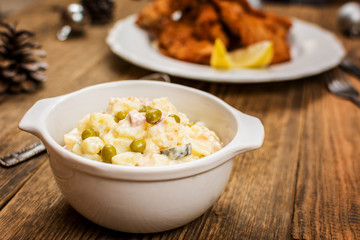 Traditional potato salad