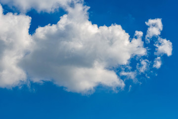 Clouds in the air change shape in many.