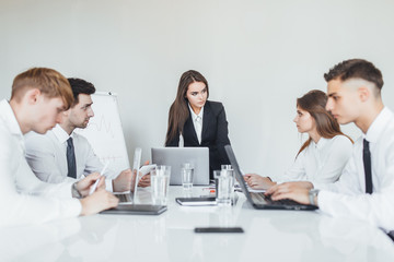Fototapeta premium business meeting