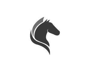 Horse Logo Template Vector illustration design
