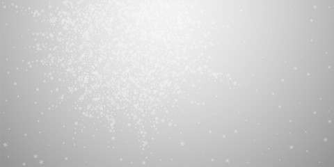 Beautiful glowing snow Christmas background. Subtl