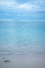 The tropical ocean off the coas of Reunion Island