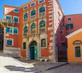 Fototapeta na wymiar Labin, Altstadt, Kroatien