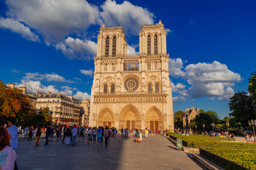 Fototapeta na wymiar Notre Dame Paris