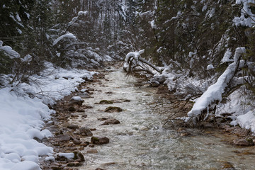 Vrata - Tal im Winter