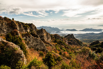 国立公園小豆島・寒霞渓の景観