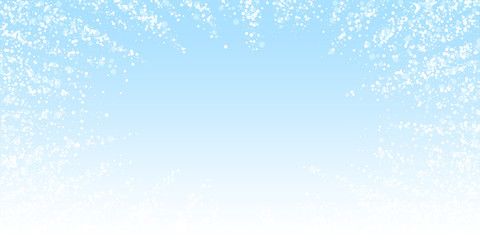 Magic stars sparse Christmas background. Subtle fl