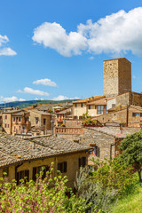 Residential home in an old Italian city