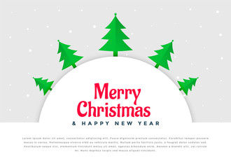 christmas tree decoration background design