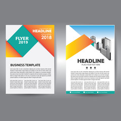 cover, layout, brochure, magazine, catalog, flyer for company or report