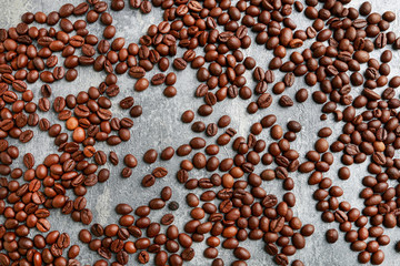 Coffee beans background.