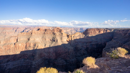 Facing the Eagle Point of the Grand Canyon.