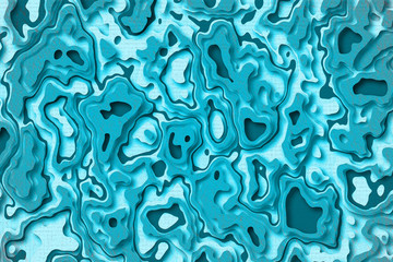 empty  blue color of  concrete  wall texture background