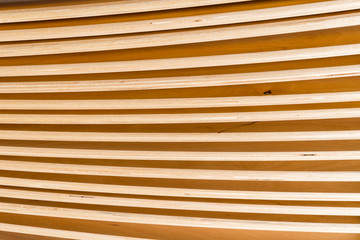 Set of wooden thin boads, texture