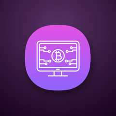 Bitcoin official webpage app icon