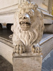 Fototapeta na wymiar Statue lion Belém