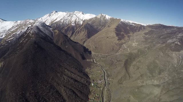 Caucasus. Kurtat Gorge. Fiagdon Village.