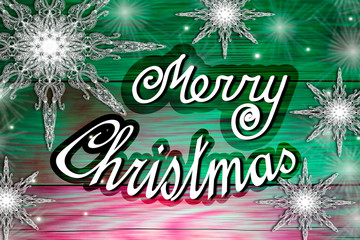 Merry Christmas illustration