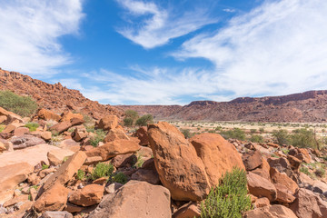 Beautiful landscape in Twyfelfontein ( Unesco world heritage site), Damaraland, Namibia.
