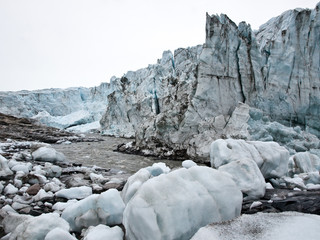 Fototapeta na wymiar Russell Gletscher in Westgrönland, Küste, Westküste, Grönland