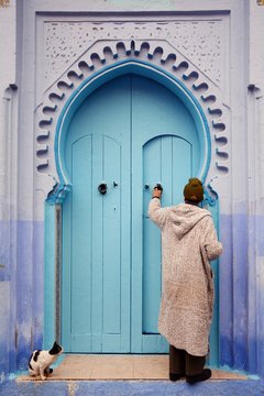 Drzwi Chefchaouen