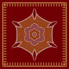 Folk, Tribal Design, Motif, Wall Painting