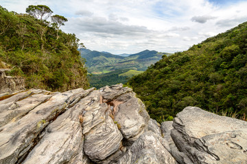 rocks in mountains