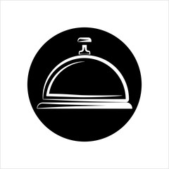 Hotel Bell Icon, Reception Bell
