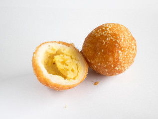 Snack food of Golden Sesame Glutinous Rice Balls