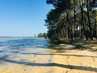 Plage du bassin d'Arcachon Bordeaux France 