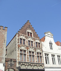 Fototapeta na wymiar Belgique, ville de Bruges