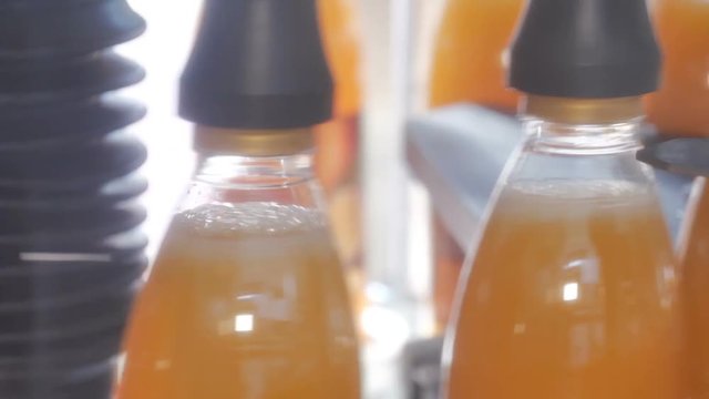 Filling of plastic bottles with products