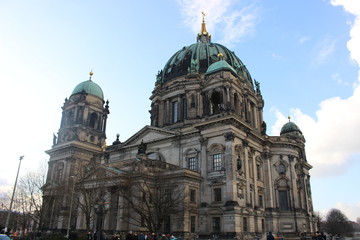 Fototapeta na wymiar st pauls cathedral in berlin germany