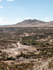 Fields in Tanzania on a sunny day