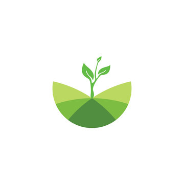 Grow Up logo, Environmental care logo