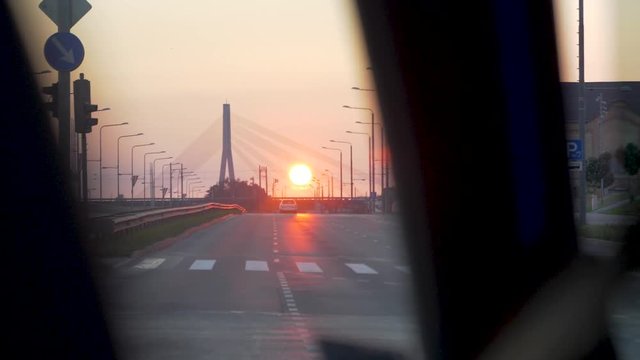Road to sunset