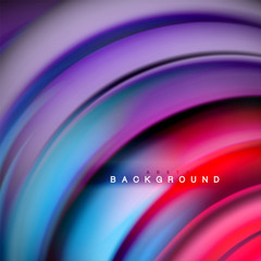 Background abstract - liquid color wave