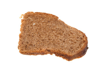 bread isolated on white background