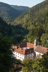 Fototapeta na wymiar Monastère du Cirque de Consolation