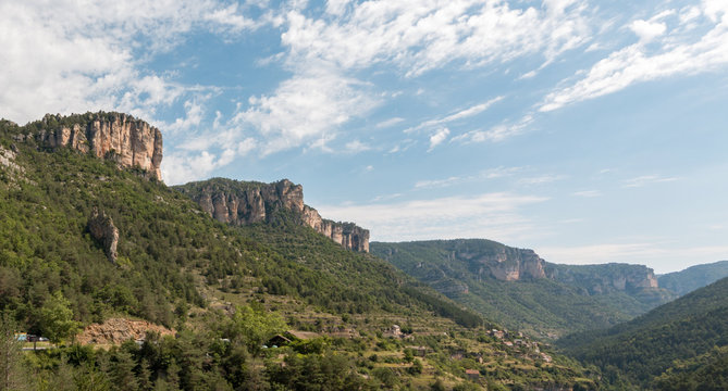 Belv&eacute;d&egrave;re des Vautours dans les gorges de la Jonte