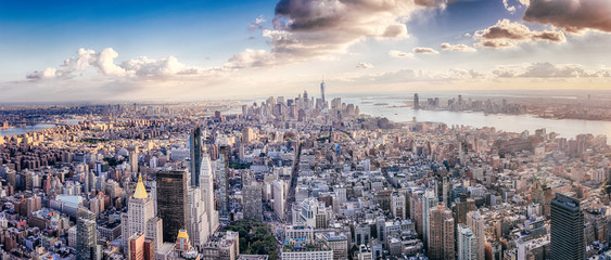 Obraz na płótnie Canvas Blick über New York