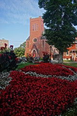 Charlottetown, Prince Edward Island, Canada: The Anglican St. Peter’s Cathedral (1869), with the...