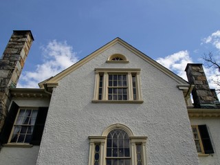 Fototapeta na wymiar Historic home facade