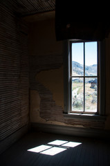 Abandoned House Window Sunlight