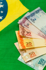 Brazilian money, reais