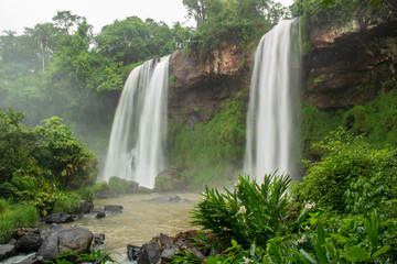 Two sisters Iguazu falls Argentina