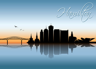 Hamilton skyline - Ontario, Canada