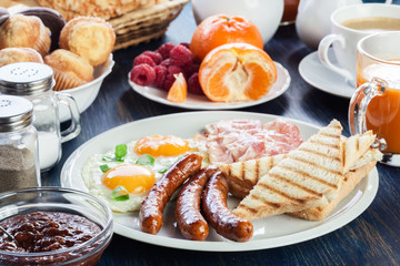 Fresh english breakfast